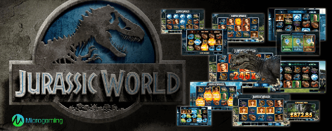 Jurassic World Slot von Microgaming 2 Jurassic World Microgaming