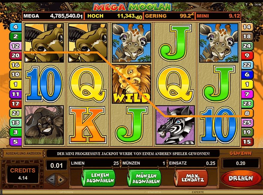 Online Casino Software 11 Mega Moolah Slot