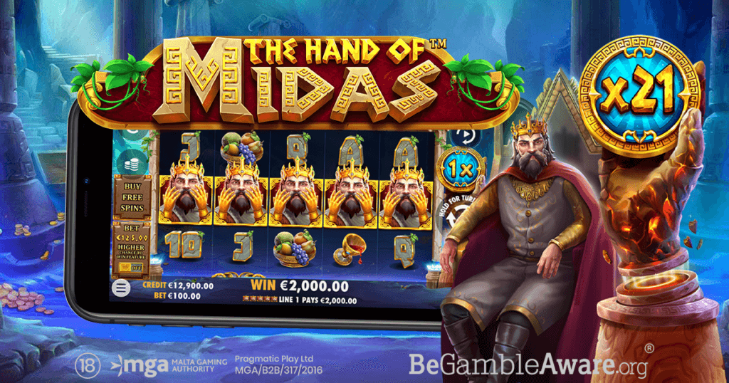 The Hand of Midas Video Slot 1 The Hand of Midas Video Slot