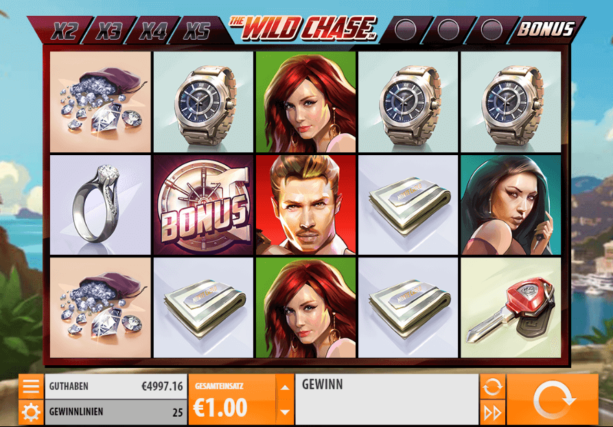Quickspin Casinos & Spielautomaten 3 The Wild Chase von Qiuckspin 1