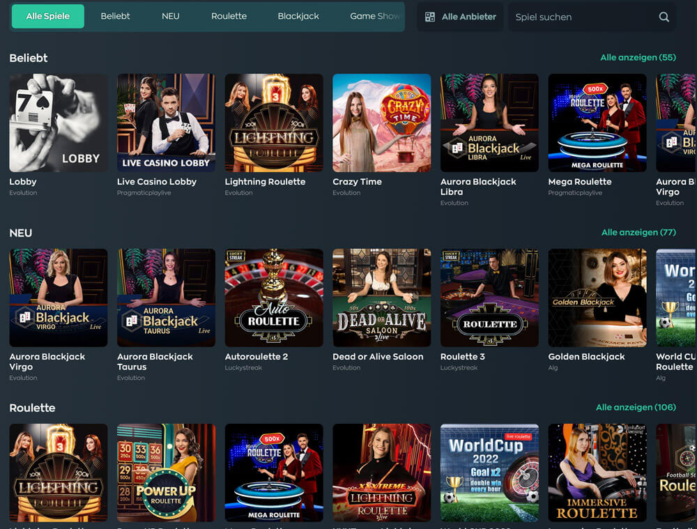 vave livecasino