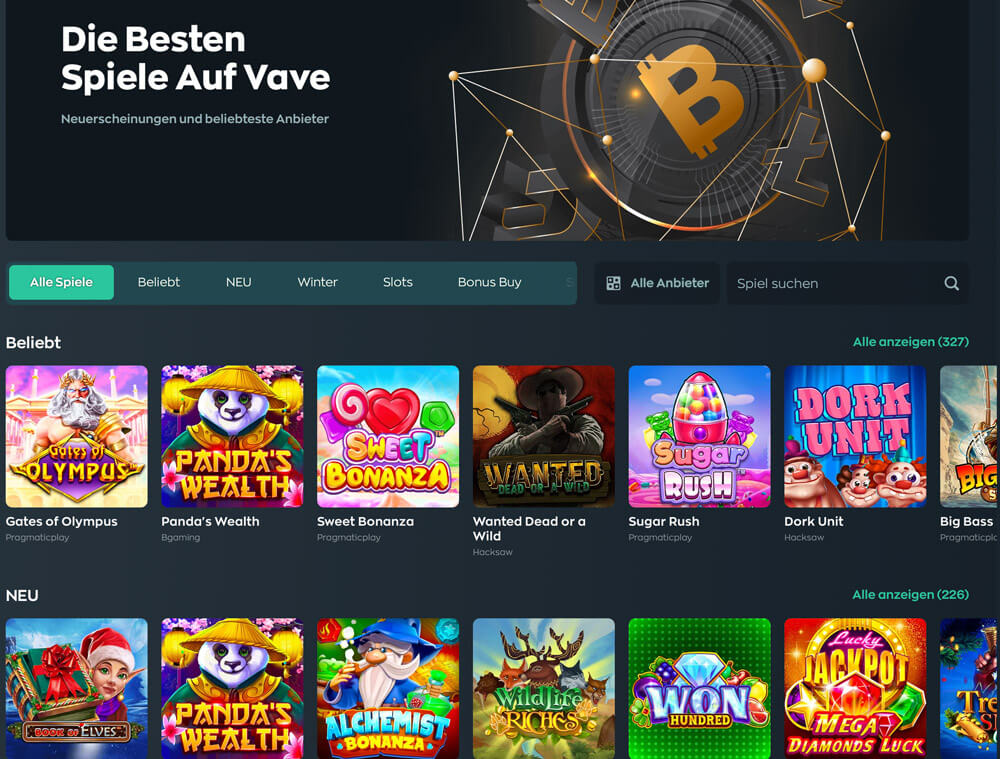 vave slots