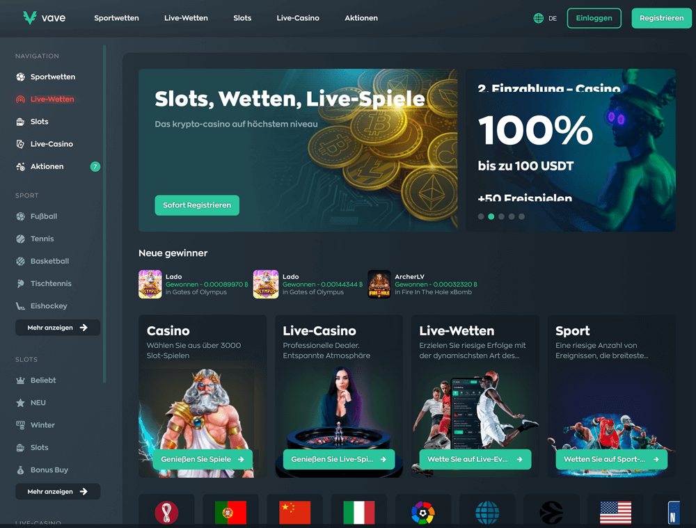 vave website