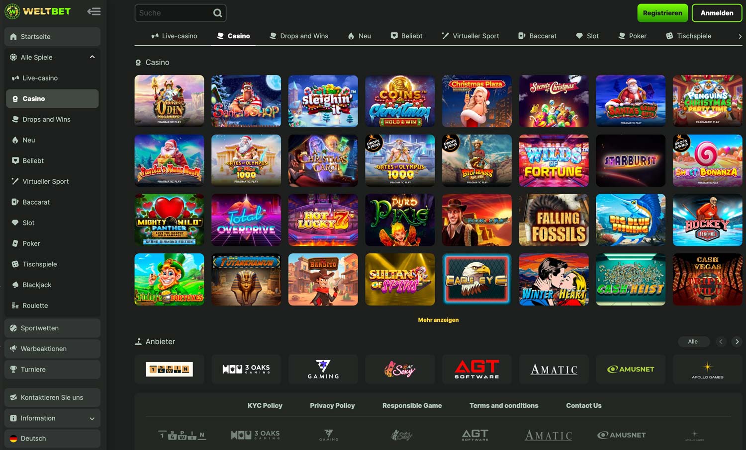 weltbet slots